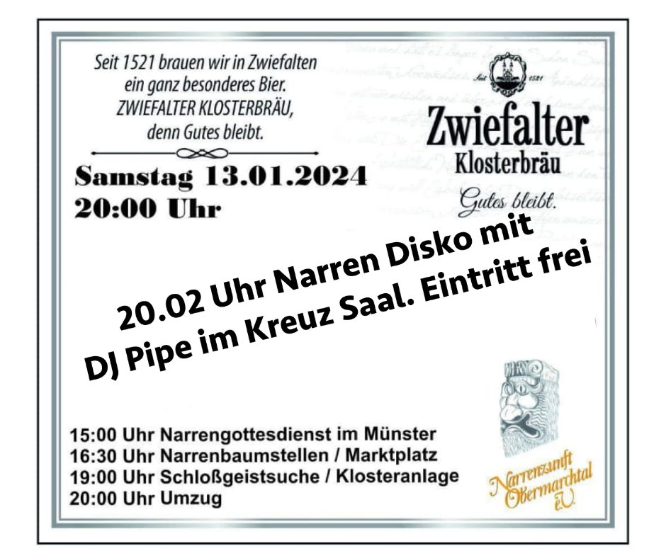 KREUZ DJ PIPE FASNET 2024